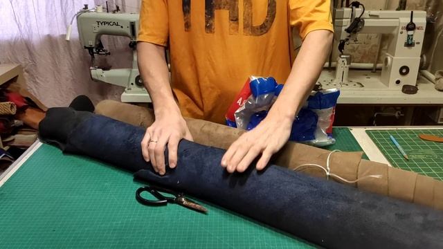Где брать кожу начинающему профессионалу кожевенного дела?! Распаковка.