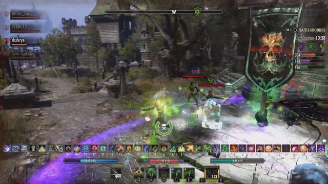 Arcanist is Unkillable - ESO Battlegrounds Gameplay смотреть онлайн