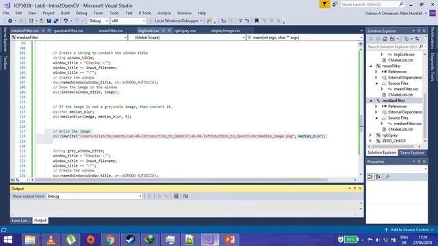 Apply the median filter смотреть онлайн