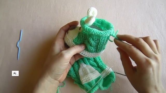 ВЯЗАНИЕ ДЛЯ НАЧИНАЮЩИХ! ПИНЕТКИ СОБАЧКИ! ЧАСТЬ №2 Knitting смотреть онлайн