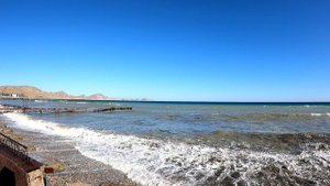 начало шторма Коктебель 08 09 2021