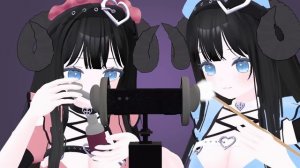 ASMR 💖 Ear Cleaning with Twin Maids: Soft Whispers and Gentle Touch【Vtuber | VRChat】