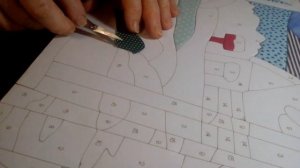 Делаем картину из ткани набор для рукоделия поно в стиле пэчворк