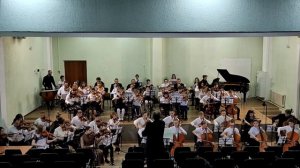 Д.Д. Шостакович. "Вальс" из к/ф "Первый эшелон". Оркестр ДШИ №8 им. Д.Д. Шостаковича