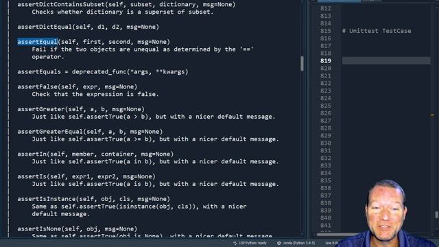 Python Basics Tutorial Unittest TestCase Object || Unittest Module Series