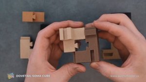 Dovetail Soma Cube from Oskar van Deventer - Solution