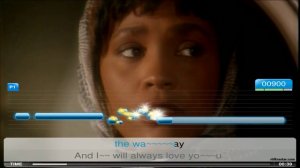 Whitney Houston - I will always love you (Ultrastar karaoke)