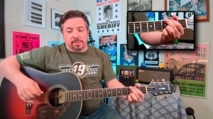 AC/DC You Shook Me All Night Long acoustic guitar lesson + tutorial