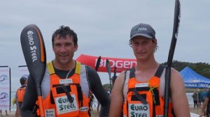 Biogen Pete Pete Marlin Surfski Race - SA Champs - Doubles Race Video