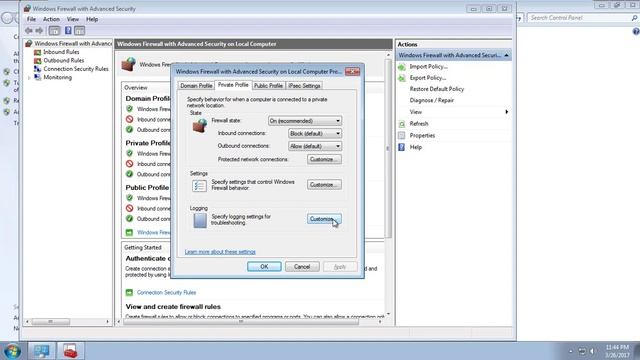 How to Manage Windows Firewall logs смотреть онлайн