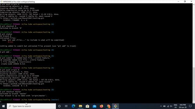 Understanding of Git Branches смотреть онлайн