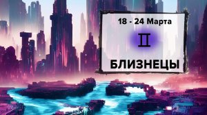 БЛИЗНЕЦЫ ♊ 18 - 24 Марта 2024 | Расклад таро на неделю для знака Зодиака Близнецы