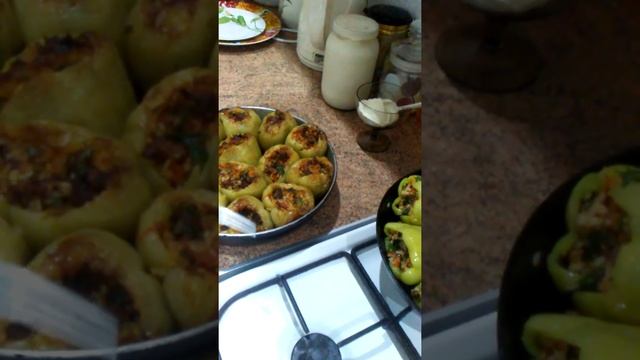 Старинный болгарский рецепт приготовления  фаршированного перца, голубцов в духовке .