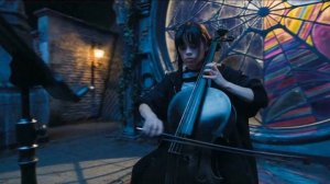 WEDNESDAY - Wednesday plays the cello - Piano Cover