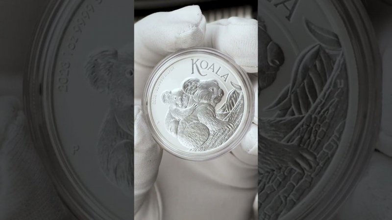 1 DOLLAR AUSTRALIA SILVER 2023 Koala  2023 #short