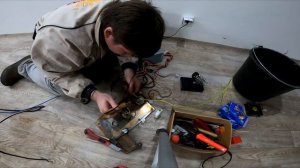 Электрохимическая очистка от ржавчины.