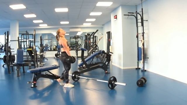 Бёрпи челлендж версия для девушек - бицепс бедра, ягодицы, поясница и чуть-чуть бёрпи смотреть онлайн