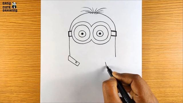 How to Draw Minion step by step easy || How to Draw Minions step by step Cute