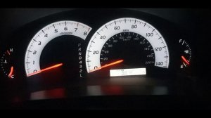 как сбросить MAINT REQD на  Toyota Camry 40 SE