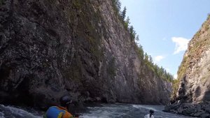 Башкаус каньон Глубокий | Canyon "Deeper" on the Bashkaus river (Lower gorge)