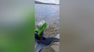 Лодка BOATSMAN 340A SPORT + GREENWORKS G40TM55