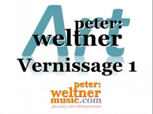 Peter Art - Peter Musik - "Vernissage1" Galerie mit musikalischer Untermalung improvisiert