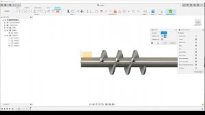 P.45. Feed-screw in Fusion 360 /Шнек во Fusion 360