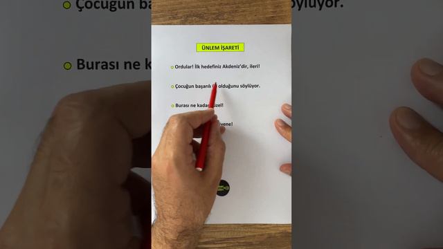 ÜNLEM İŞARETİ - Hasan GÜLER