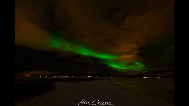 Northern Lights In Alta, Norway.