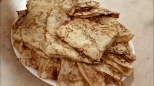 "Жизнь на пенсии..Потушила домашнюю курицу и нажарила вкусных блинчиков