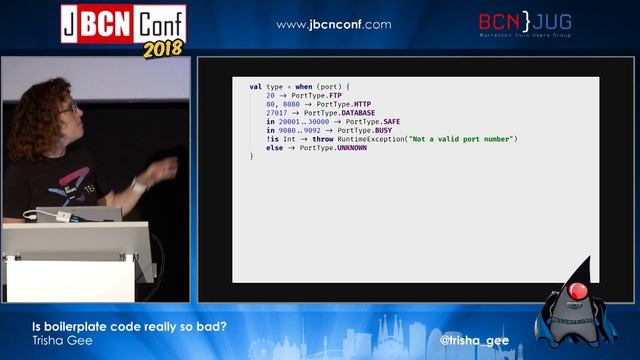 Is boilerplate code really so bad? - by Trisha Gee at JBCNConf'18 смотреть онлайн
