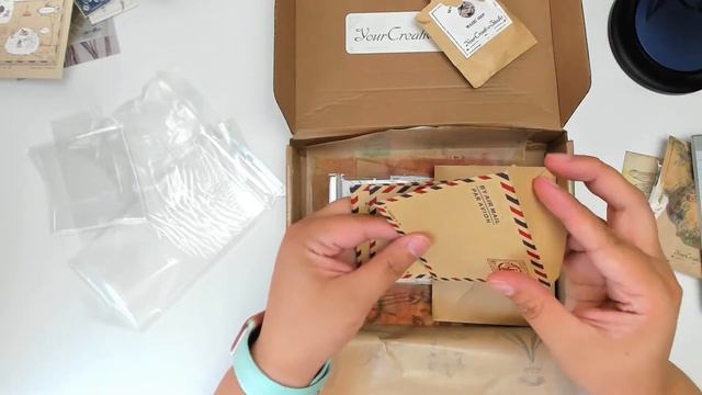 YOUR CREATIVE STUDIO SUBSCRIPTION UNBOXING JUNE 2021 | Vintage Stationery Box | Stationery Sub Box смотреть онлайн