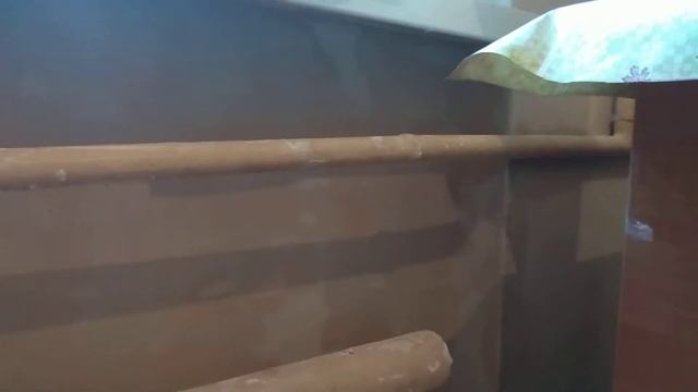 Кухня косметика под обои,проблемная стена с газовыми трубами.Часть5 смотреть онлайн