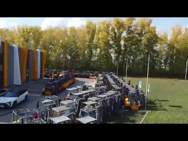 Демонстрация наличия складской техники на осень 2023 г. на складе в Уфе