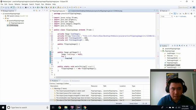 Flipping Image With Java смотреть онлайн