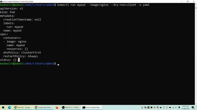 Kubernetes manifest file deployment - Imperative Vs declarative commands in hindi/urdu