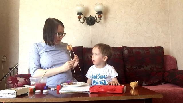 ? Рисуем цветы с помощью картофеля ? смотреть онлайн