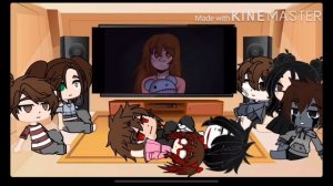 Creepypasta’s react to Lazari || pt. 1 || Lazy ||
