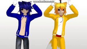 [MMD] Sonic.exe and Teils Dool