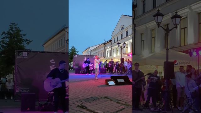 Казань . Вечерний город . Эти теплые атмосферные вечера под приятную музыку наступят уже скоро .