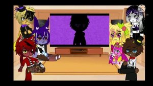 Fnaf 1 react to Sister Location /+Puppet\/Фнаф 1 реагируют на Sister Location /+Марионетка\ |??/??|