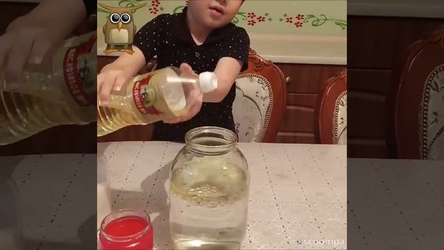 Вода тяжелее масла!!! Вы знали об этом? Если нет, то докажем !!! смотреть онлайн