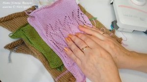 МАШИННОЕ ВЯЗАНИЕ// LK150// ЗАСТРЯЛА КАРЕТКА// ОБРАЗЦЫ// "ЧАЙНИК"-3