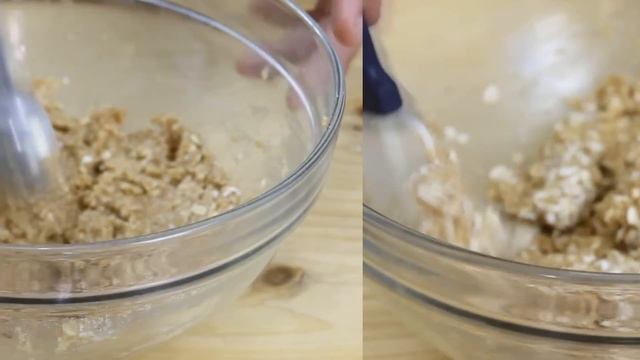 No Bake Banana Peanut Butter Cookies - 4 Ingredients смотреть онлайн