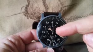 Laco B-UHR 1943 Luftwaffe pilot's watch Военные часы