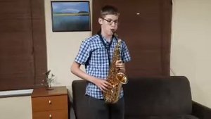 Старый замок. М. П. Мусоргский. Саксофон Альт. Адамов Иван. 13 лет.