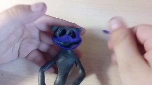 как слепить из пластилина кота дремота из игры poppy play time