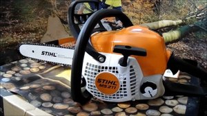 Обзор бензопилы STIHL MS 211. Немного о двигателе 2-MIX