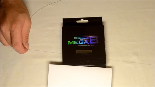 Восьмижильная плетенка KastKing Mega8, Качественный плетёный шнур.
