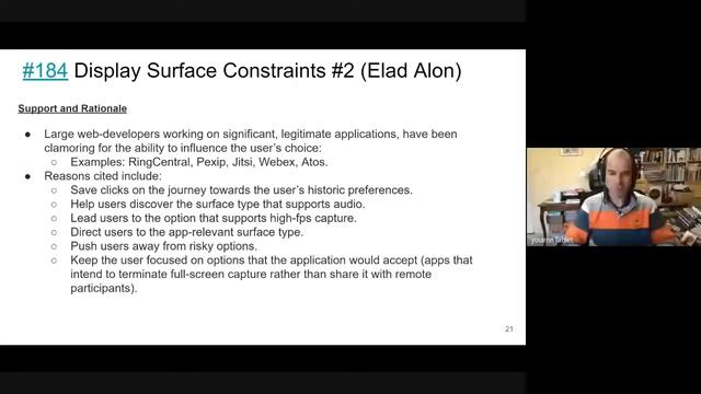 WEBRTC WG interim 2021-09-20